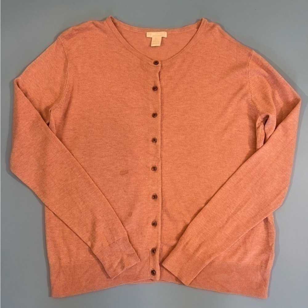 H&M Soft Pink Cardigan Sweater